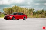 BMW M3 Sedan on Vossen Wheels (VFS4) 2017 года